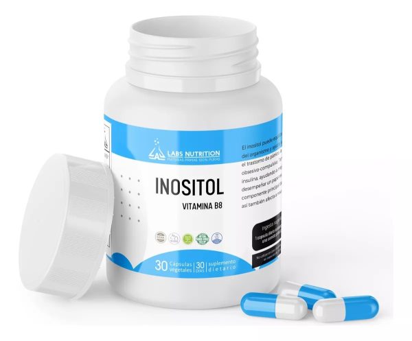 Inositol 500mg - Vitamina B8 (30 Capsulas)