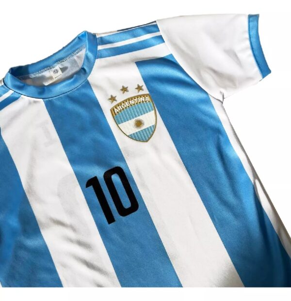 Argentinian Soccer Jersey No. 10 Messi - Image 2