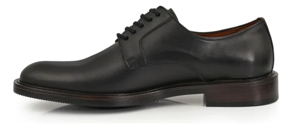 Black Leather Dress Shoe for Missionary - Image 5