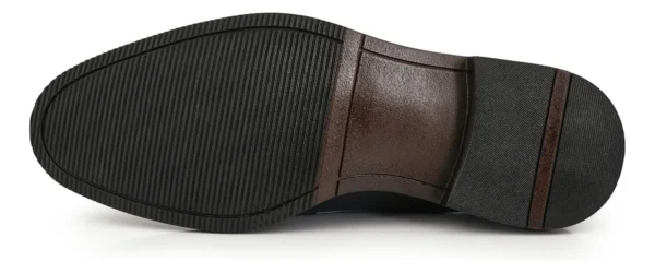Black Leather Dress Shoe for Missionary - Image 6