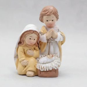 Handcrafted 8-Piece Ceramic Nativity Set