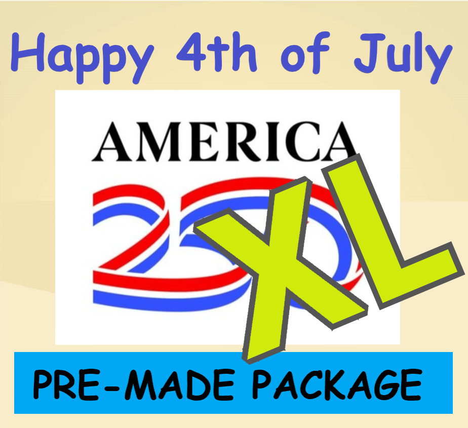 AMERICA 250 – 4TH OF JULY PACKAGE XL